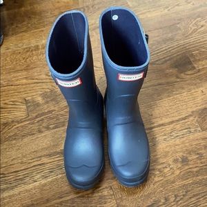 Hunter original short waterproof rain boots
